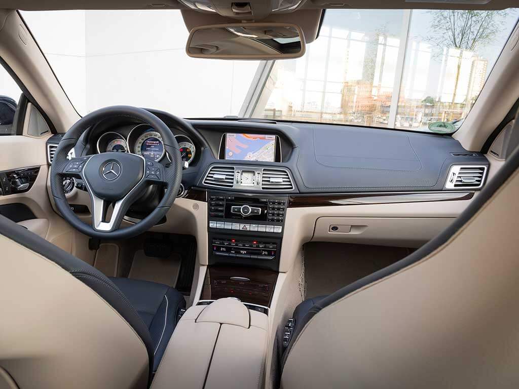 встроенная навигация на Mercedes Comand Online 4.5 для E-купе W207