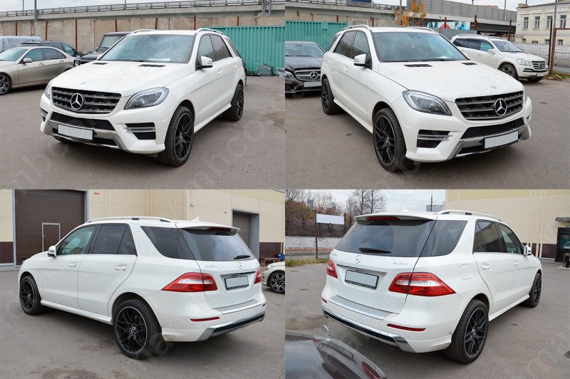 Мерседес ML 63 AMG приехал на рестайлинг в GLE63amg