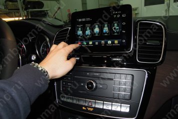 Сенсорное управление Android системой через Comand Mercedes