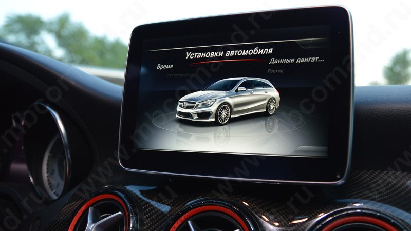 AMG модель в мультимедиа Мерседес