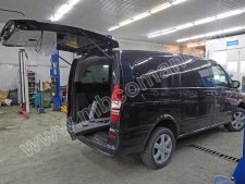 Установка камеры на Мерседес Vito W639