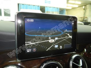 Навигация на Comand Online 4.5 Мерседес GLA X156