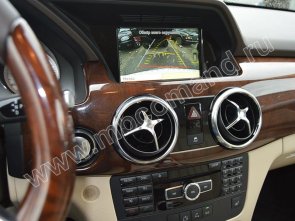 Парковочные линии камеры заднего вида Мерседес GLK X204