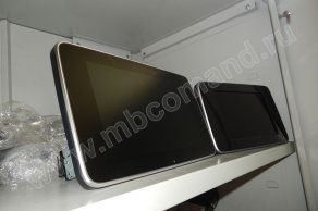 uvelichenniy ekran comand online 5 glc mercedes