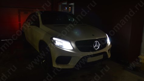 zvezda s podsvetkoy mercedes gle w166 c292 gls x166