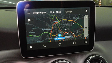Установка Android Auto и Google Maps на Мерседес