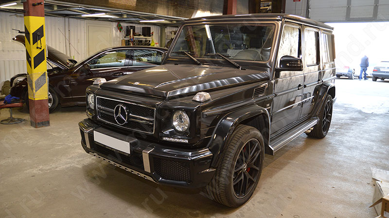 mercedes gelandewagen na ustanovku comand online