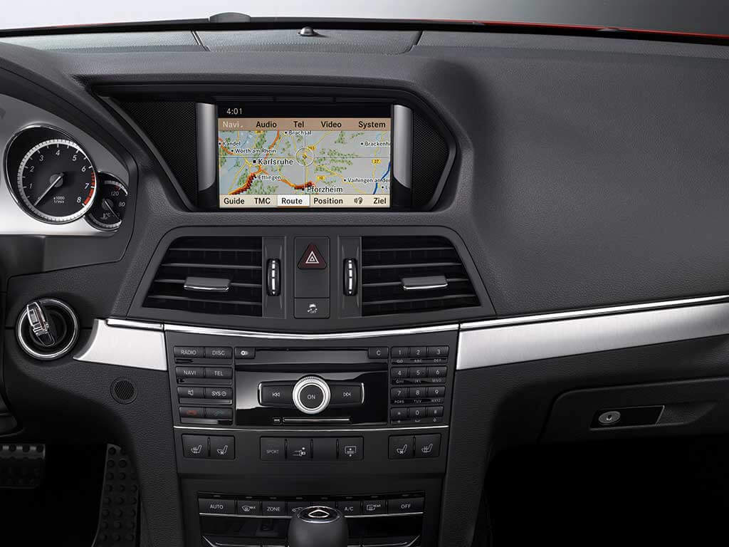 встроенная навигация Comand 4.0 для Mercedes E-купе W207