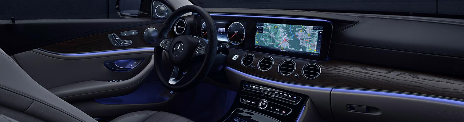 Подсветка салона Ambient Light  Мерседес W213 E-Класс