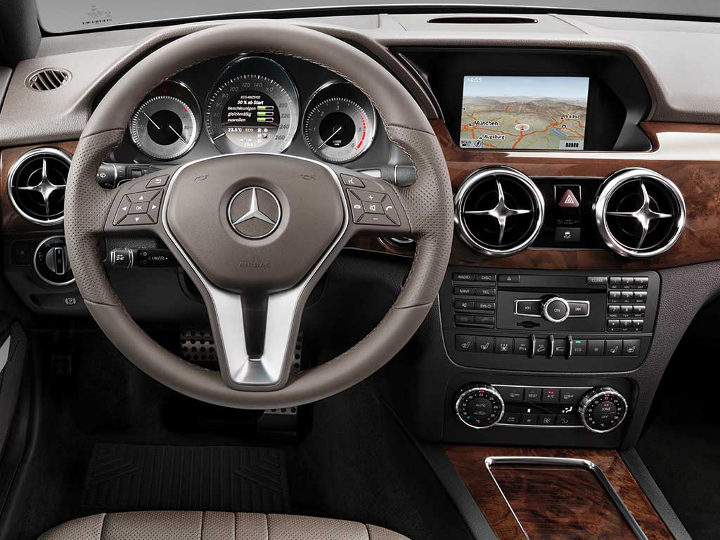 встроенная навигация на Mercedes Comand Online 4.5 GLK X204