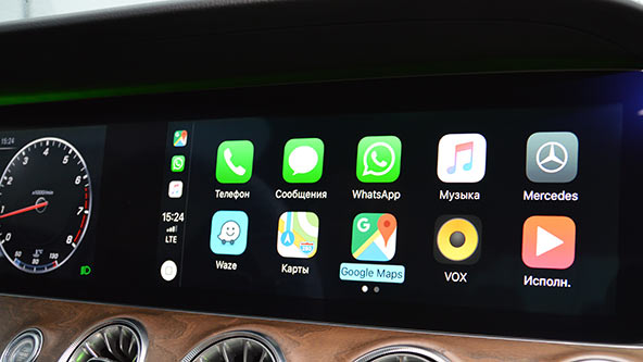 Активация Apple Carplay и Android Auto Мерседес