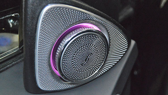 Выдвижные твитеры Burmester 3D Мерседес